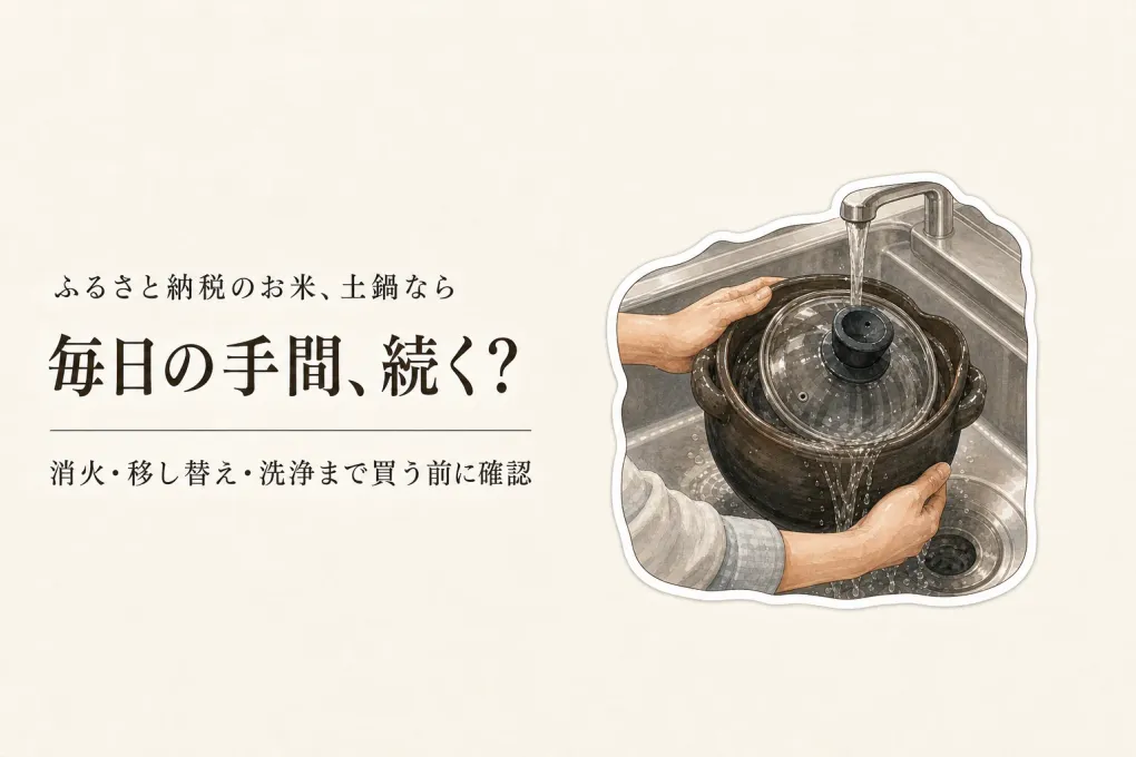 土鍋ごはんは炊飯器より早い・おいしい？時間・手間・失敗しやすさを比較