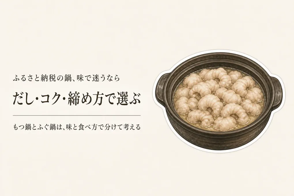 ふるさと納税の博多もつ鍋スープ比較｜おおやま・博多若杉・やまやと下関ふぐ鍋の違い